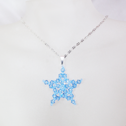 Pendant 45cm - Delphinus-Silver Chain - Pendant 45cm - Laiton argenté